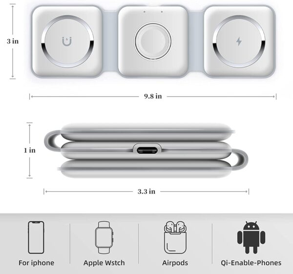 3-in-1 Wireless Charging Pad - Image 3